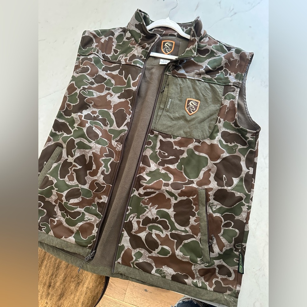 Drake Camo Hunting vest 2XL